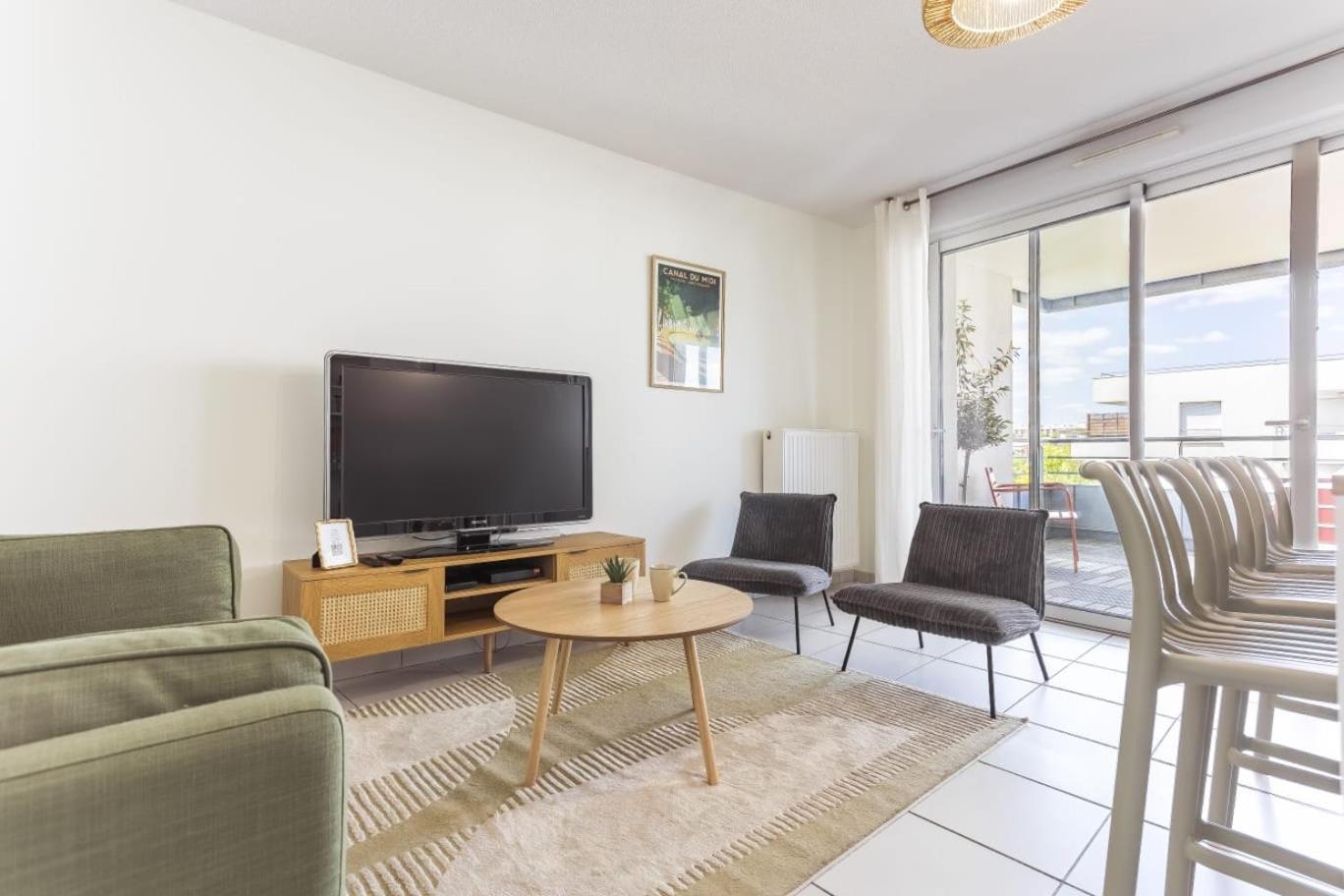 T3 Universites & Hospitals - Havre De Paix Pres Toulouse - Parking - Terrasse מראה חיצוני תמונה
